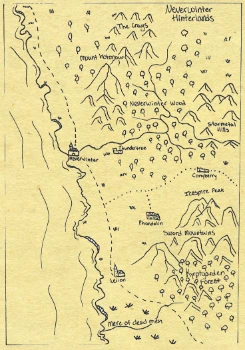 Neverwinter Regional Map